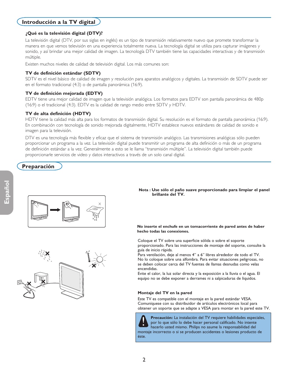 English française español | Philips 37PFL7332D-37 User Manual | Page 82 / 120