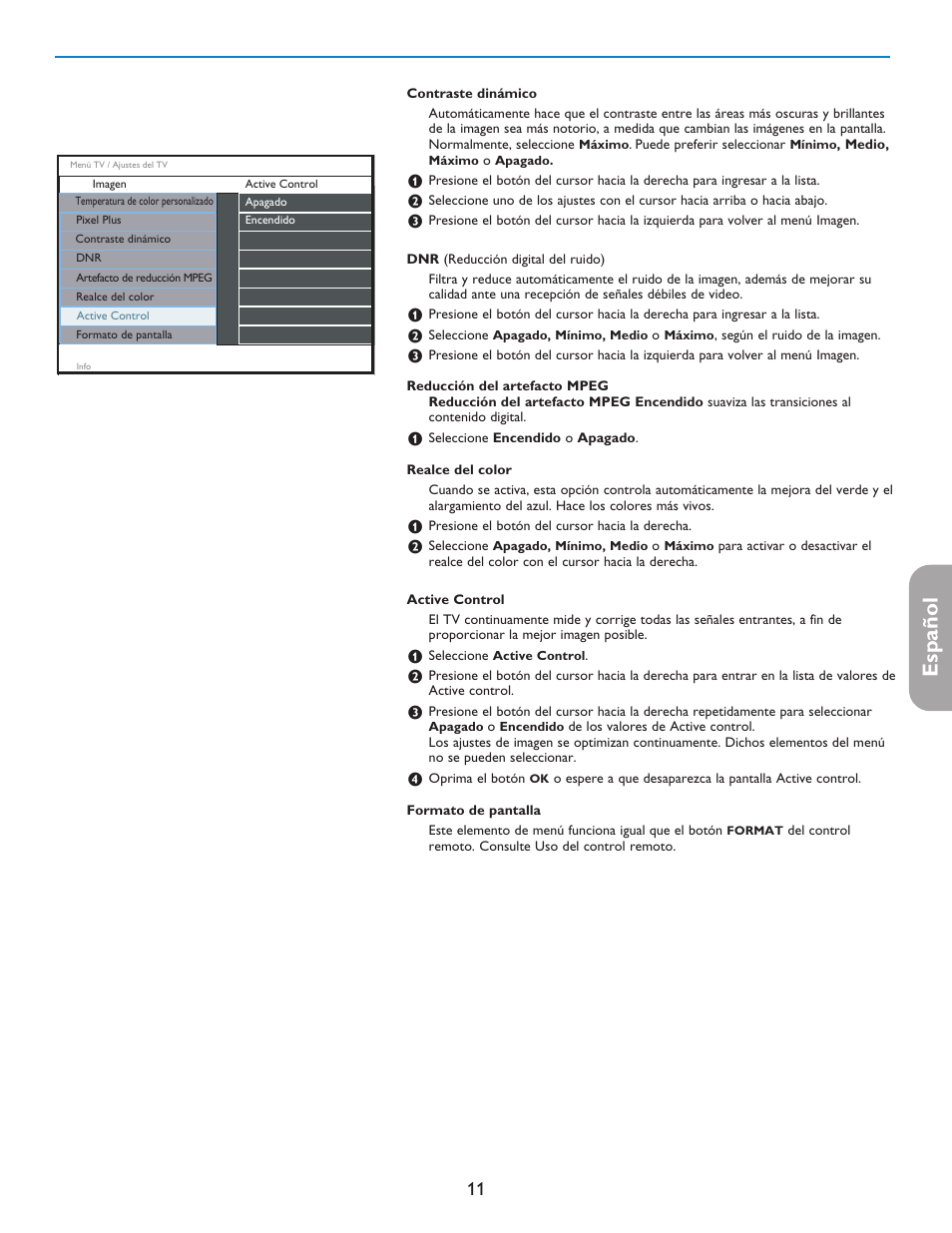 English française español | Philips 37PFL7332D-37 User Manual | Page 91 / 120