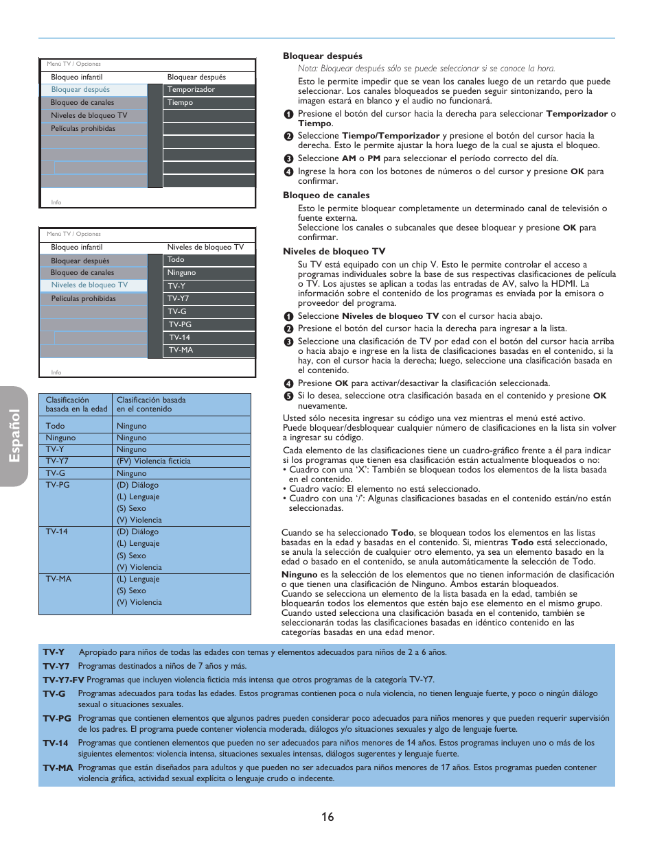 English française español | Philips 37PFL7332D-37 User Manual | Page 96 / 120