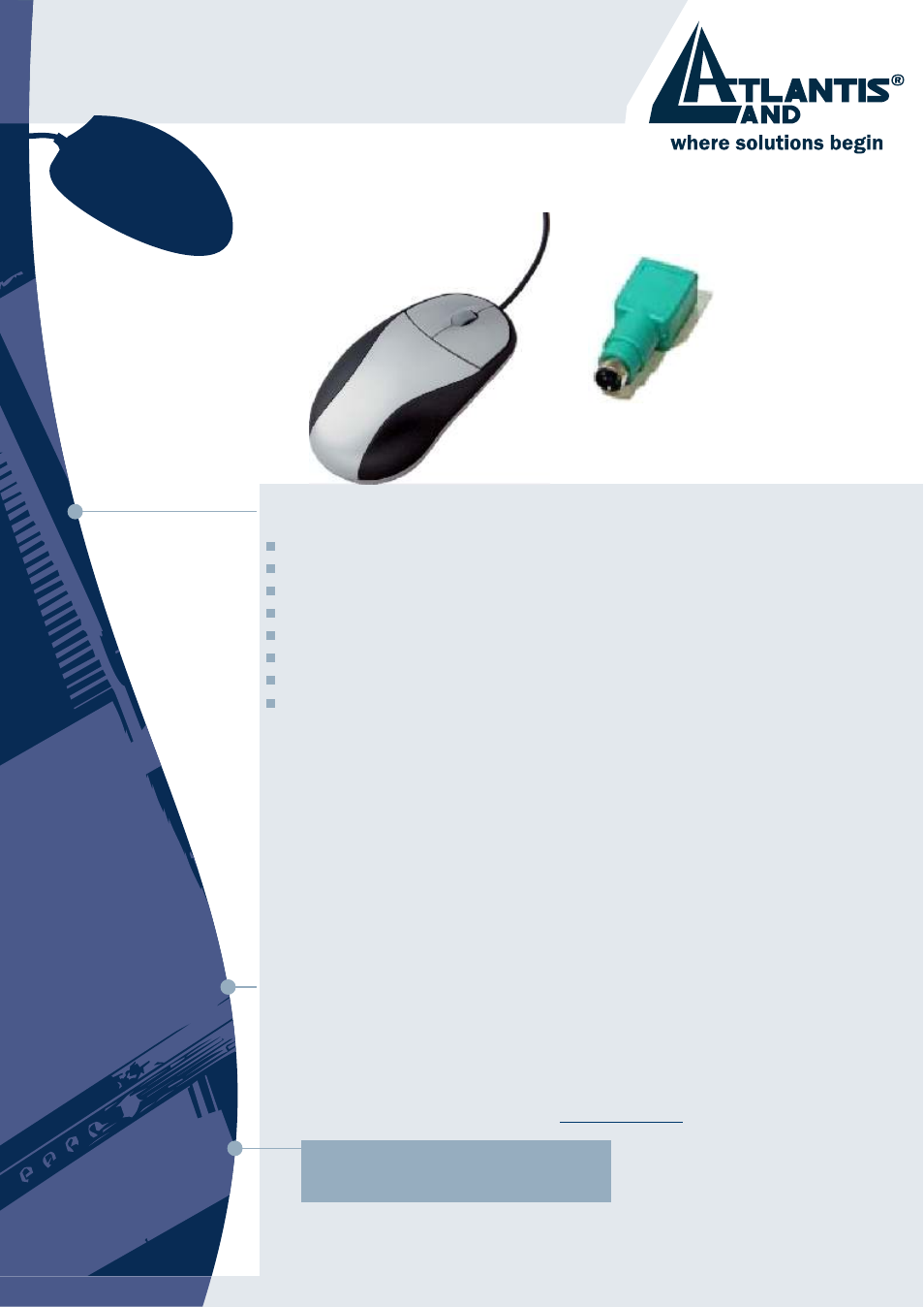 Combo optical mouse, Input devices | Atlantis Land A04-MO2313 User Manual | Page 2 / 2