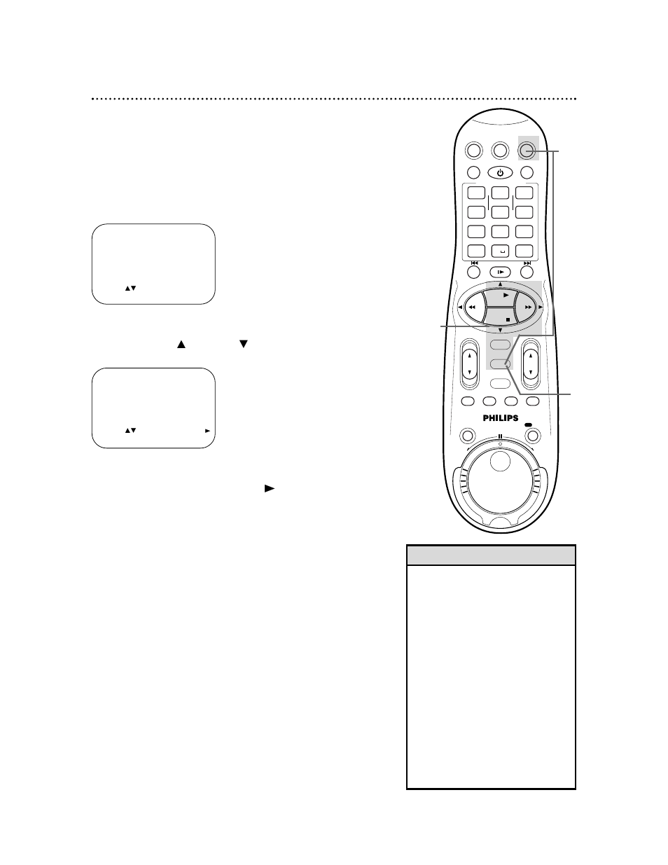 60 digital studio picture control, Helpful hints | Philips VR810BPH99 User Manual | Page 60 / 83