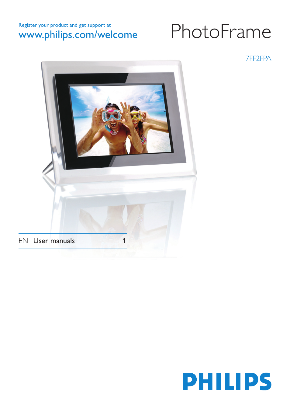 Philips 7FF2FPA-27E User Manual | 16 pages