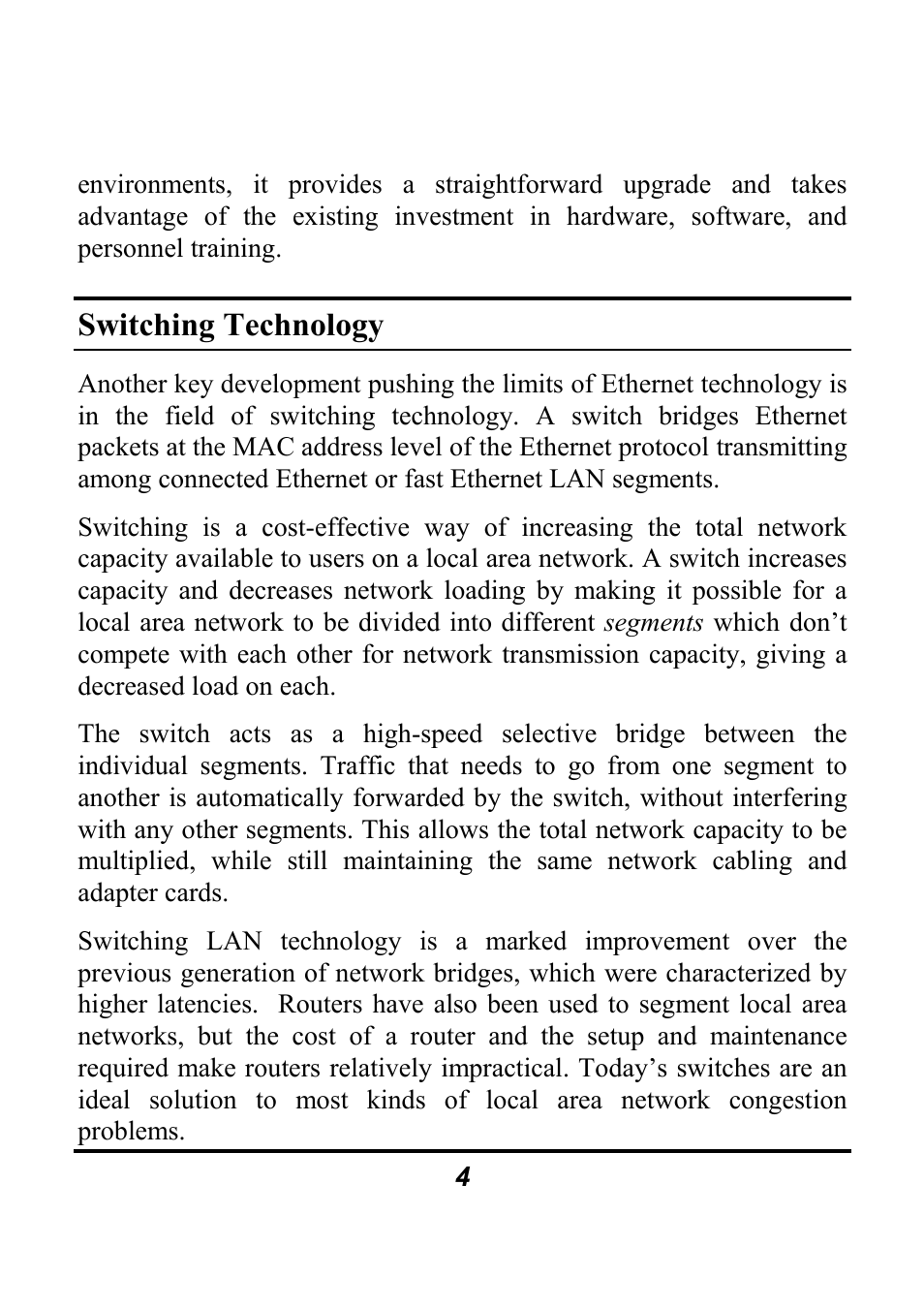 Switching technology | Atlantis Land A02-G4(8)/M2 User Manual | Page 7 / 17
