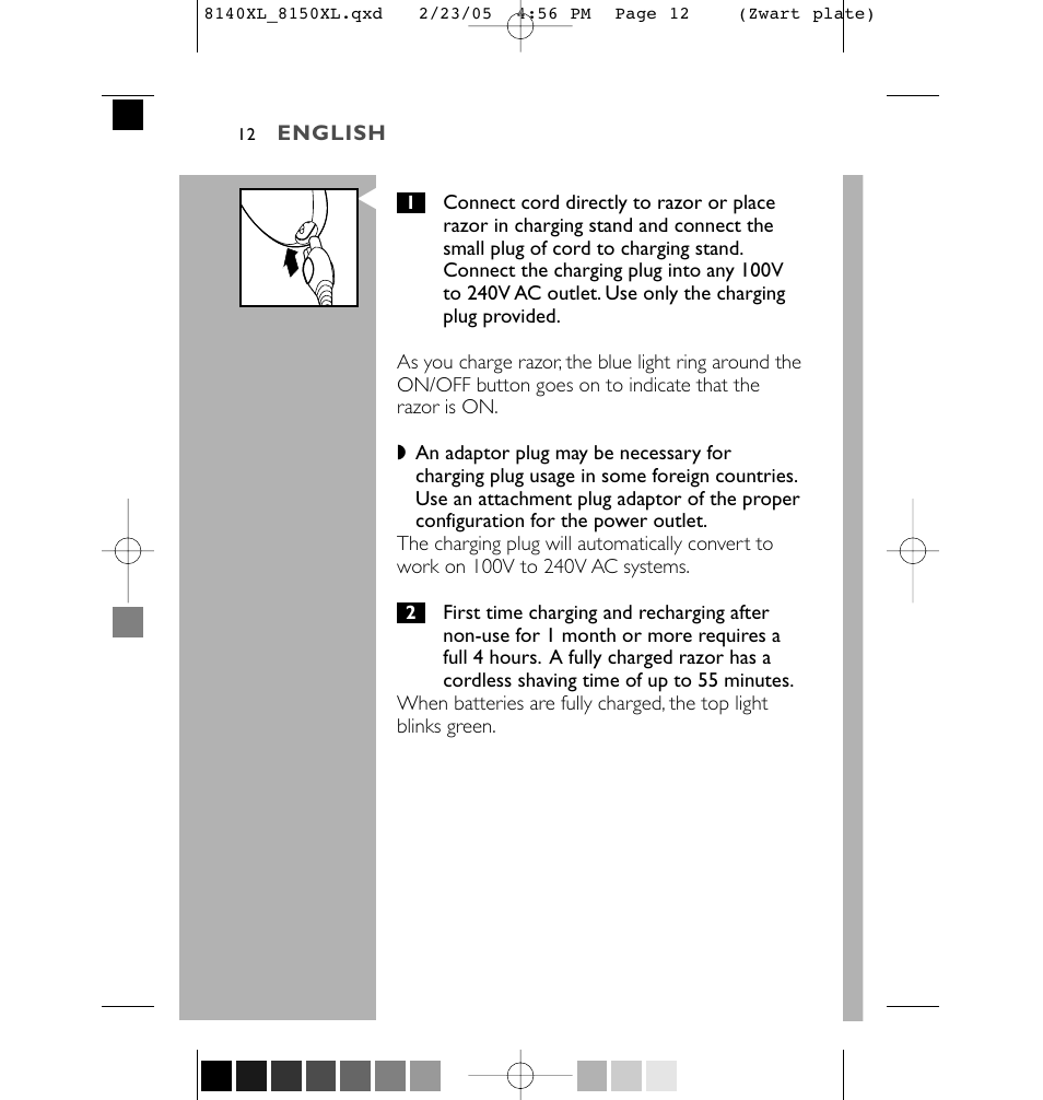 Philips 8150XL-43 User Manual | Page 12 / 48