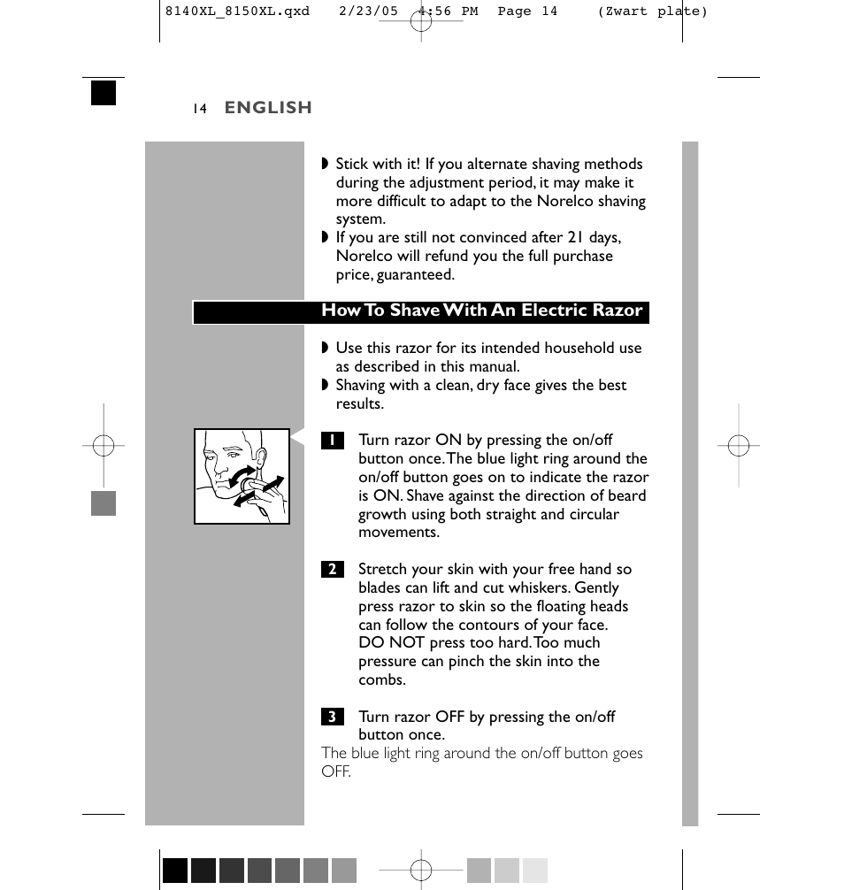 Philips 8150XL-43 User Manual | Page 14 / 48