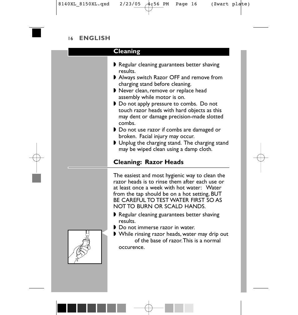 Philips 8150XL-43 User Manual | Page 16 / 48