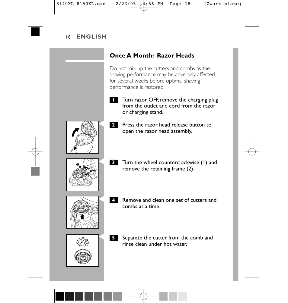 Philips 8150XL-43 User Manual | Page 18 / 48