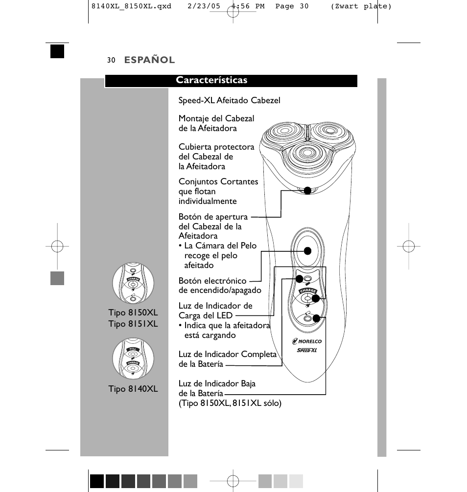 Philips 8150XL-43 User Manual | Page 30 / 48