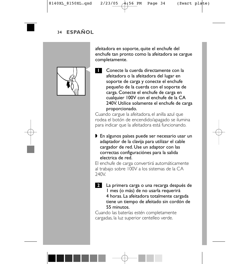 Philips 8150XL-43 User Manual | Page 34 / 48