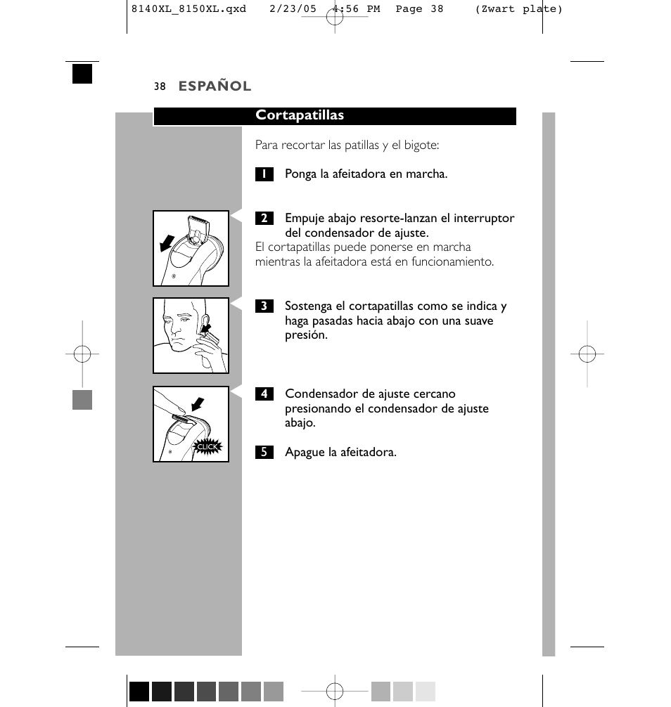 Philips 8150XL-43 User Manual | Page 38 / 48