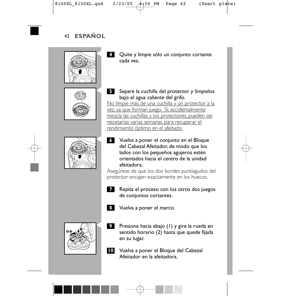 Philips 8150XL-43 User Manual | Page 42 / 48