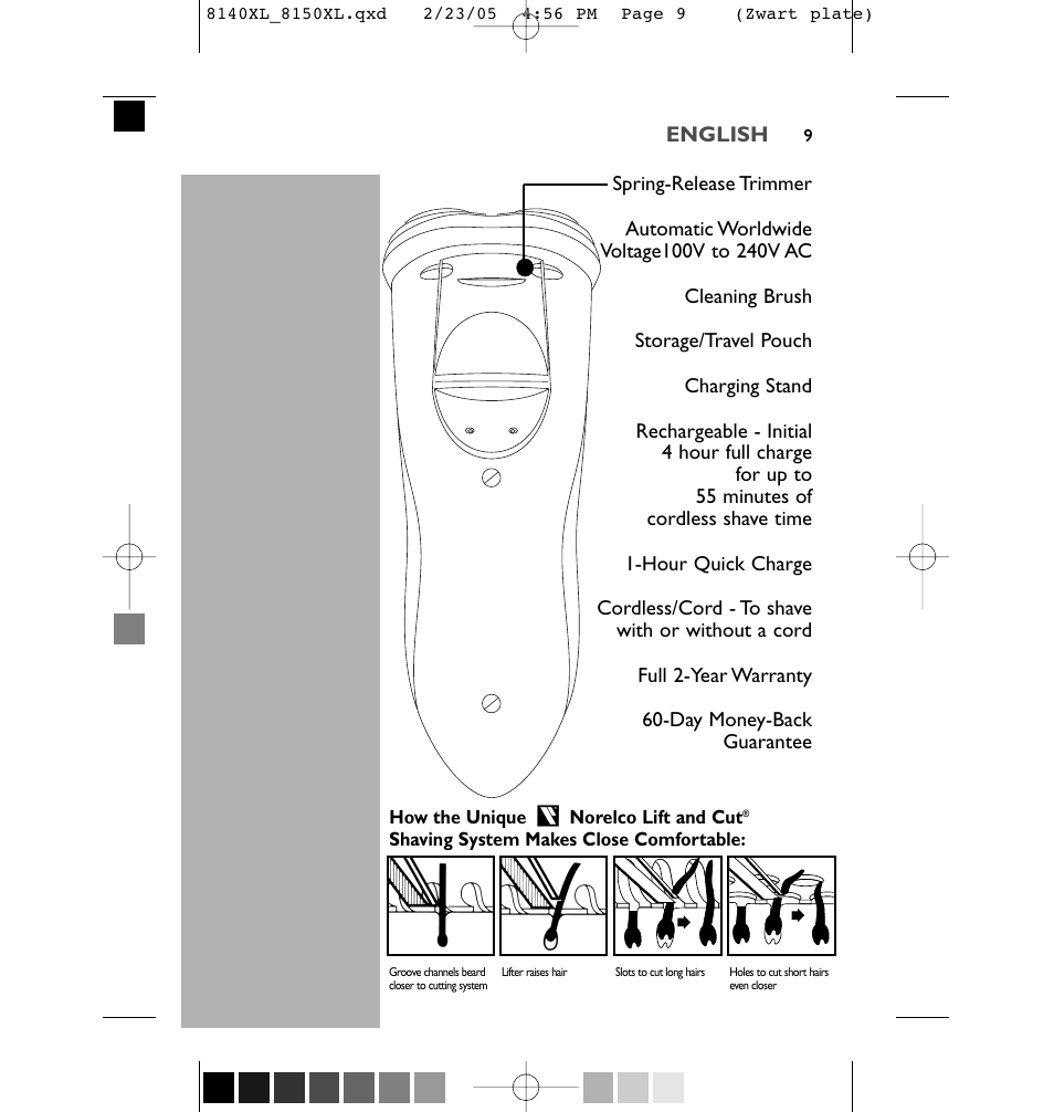 Philips 8150XL-43 User Manual | Page 9 / 48