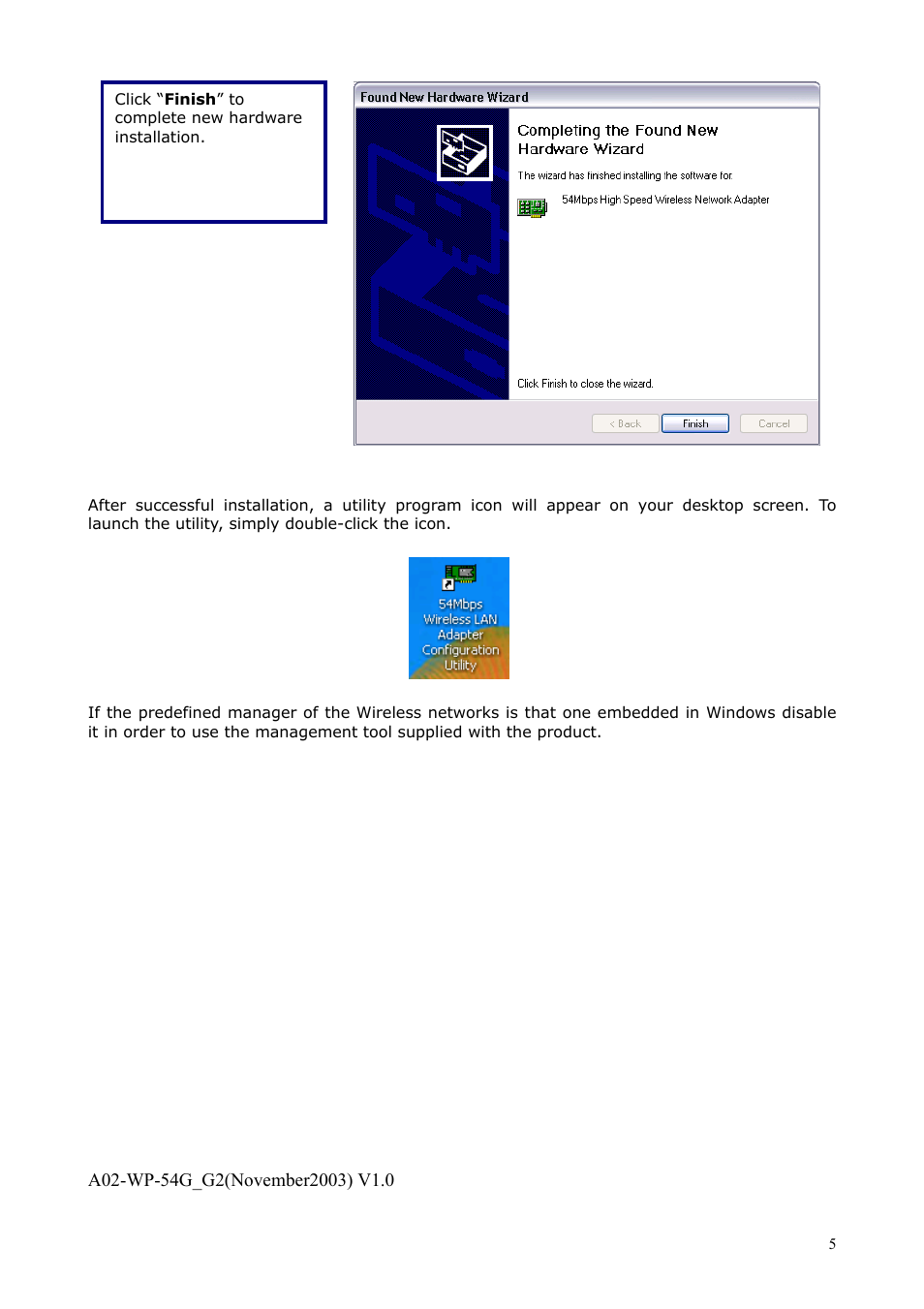Atlantis Land 1066 A02-WP-54G GE01 User Manual | Page 5 / 5