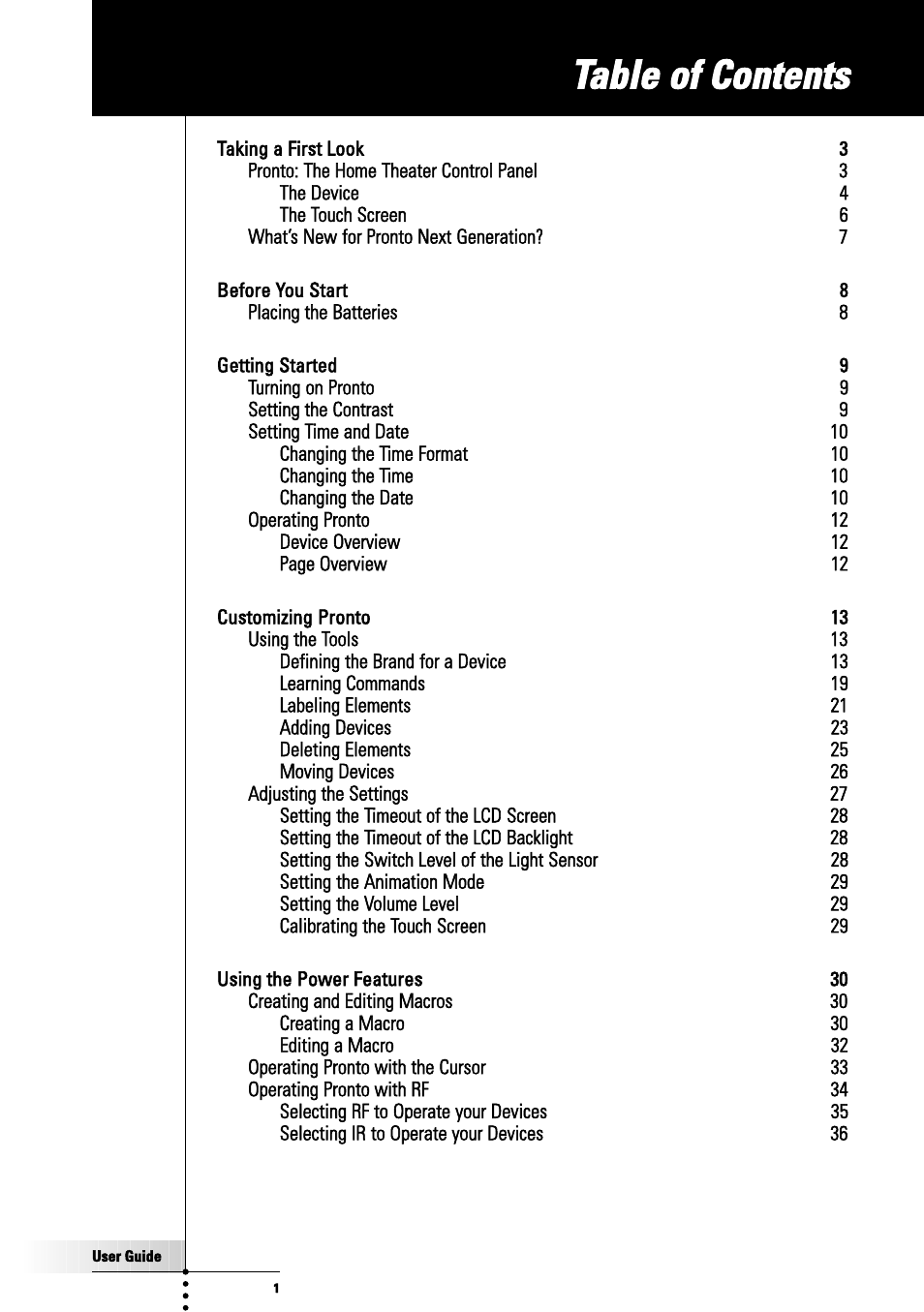 Philips TSU3000 User Manual | 52 pages