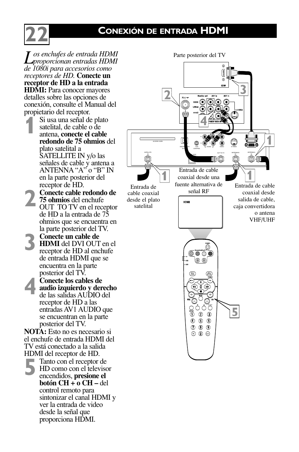 Hdmi | Philips 27" HDTV monitor TV User Manual | Page 24 / 42