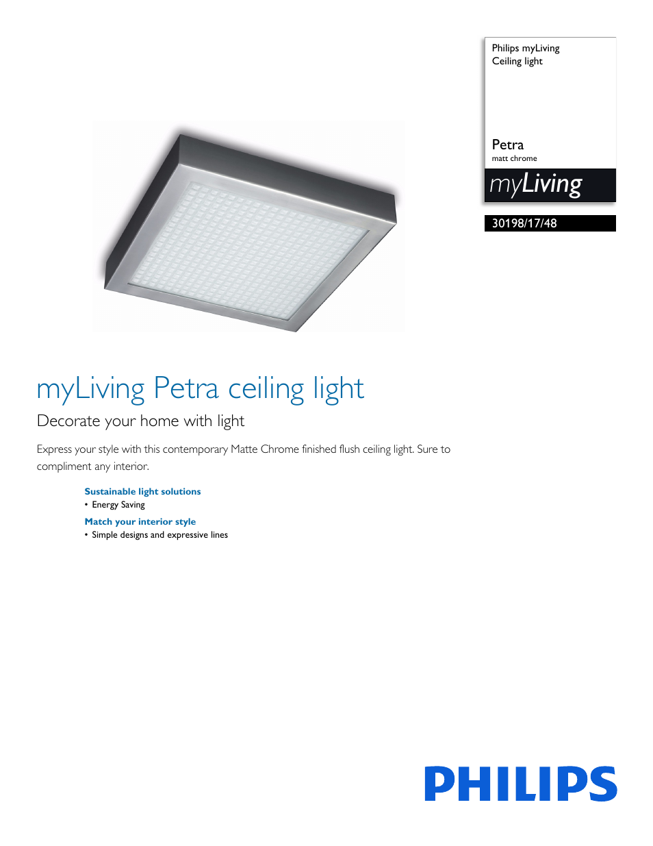 Philips 301981748 User Manual | 2 pages