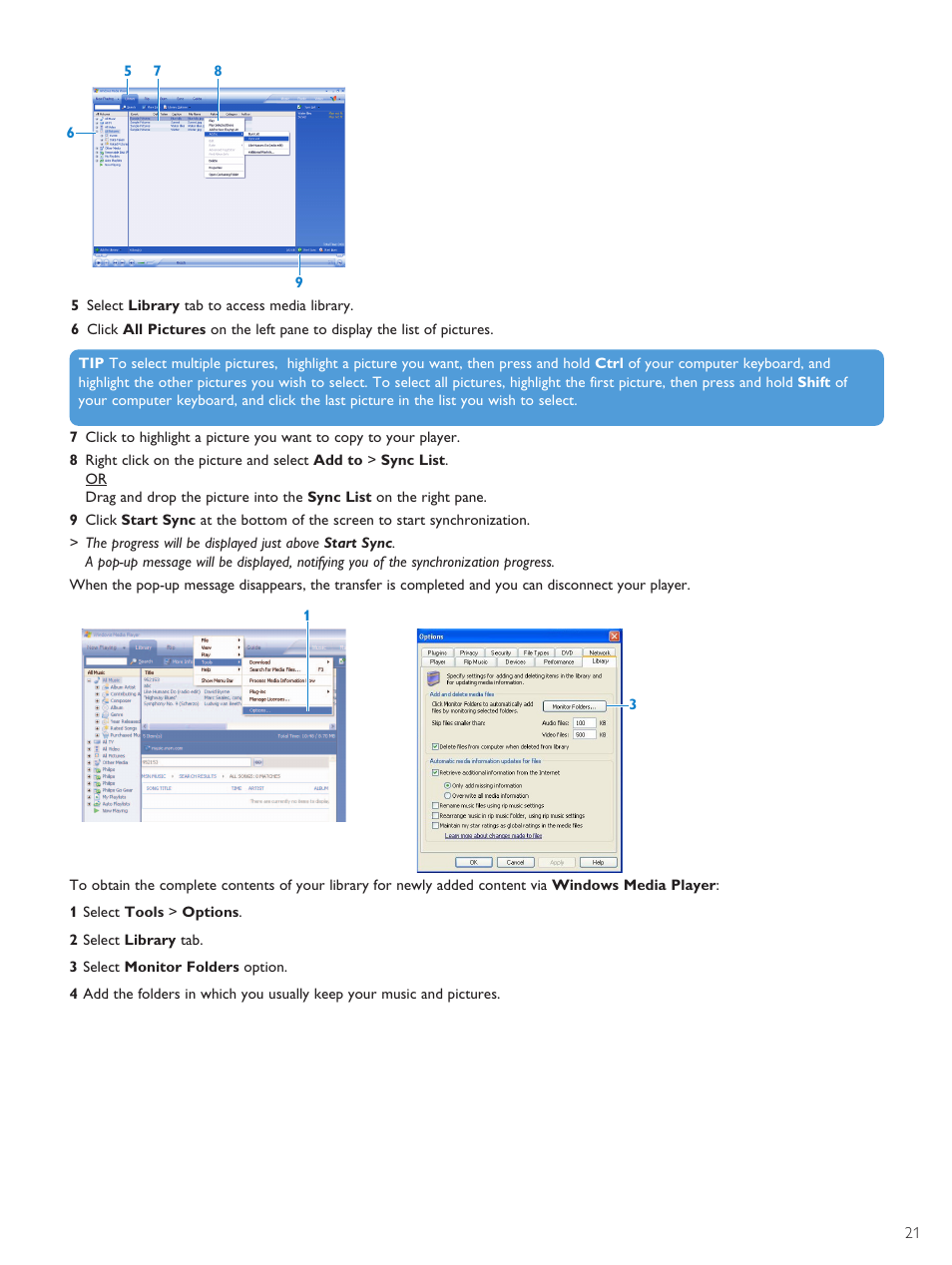 Philips PMC7230-17E User Manual | Page 23 / 37