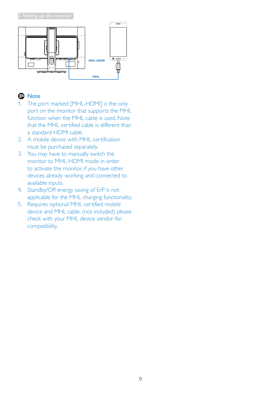 Philips 242G5DJEB-27 User Manual | Page 11 / 43