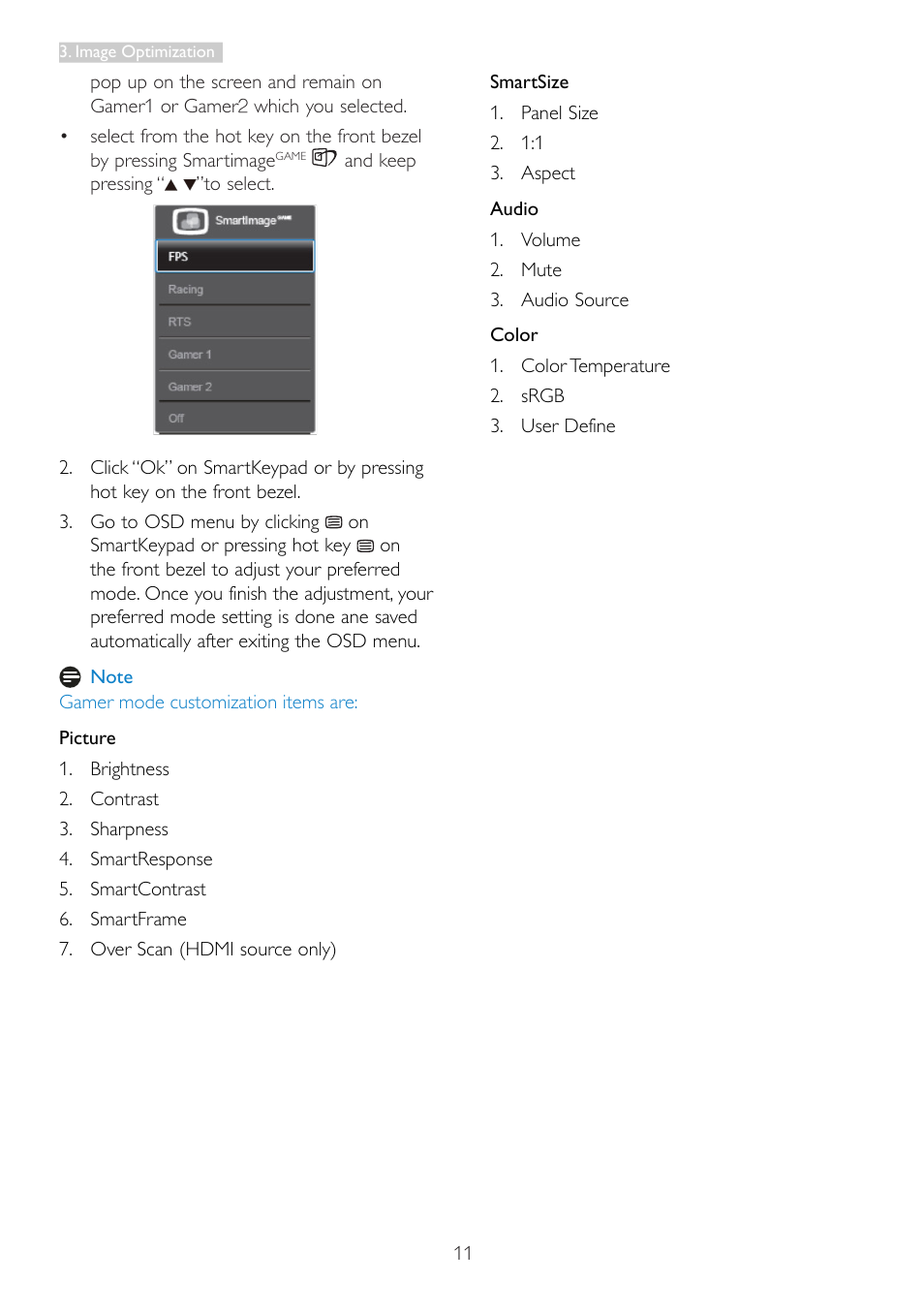 Philips 242G5DJEB-27 User Manual | Page 13 / 43