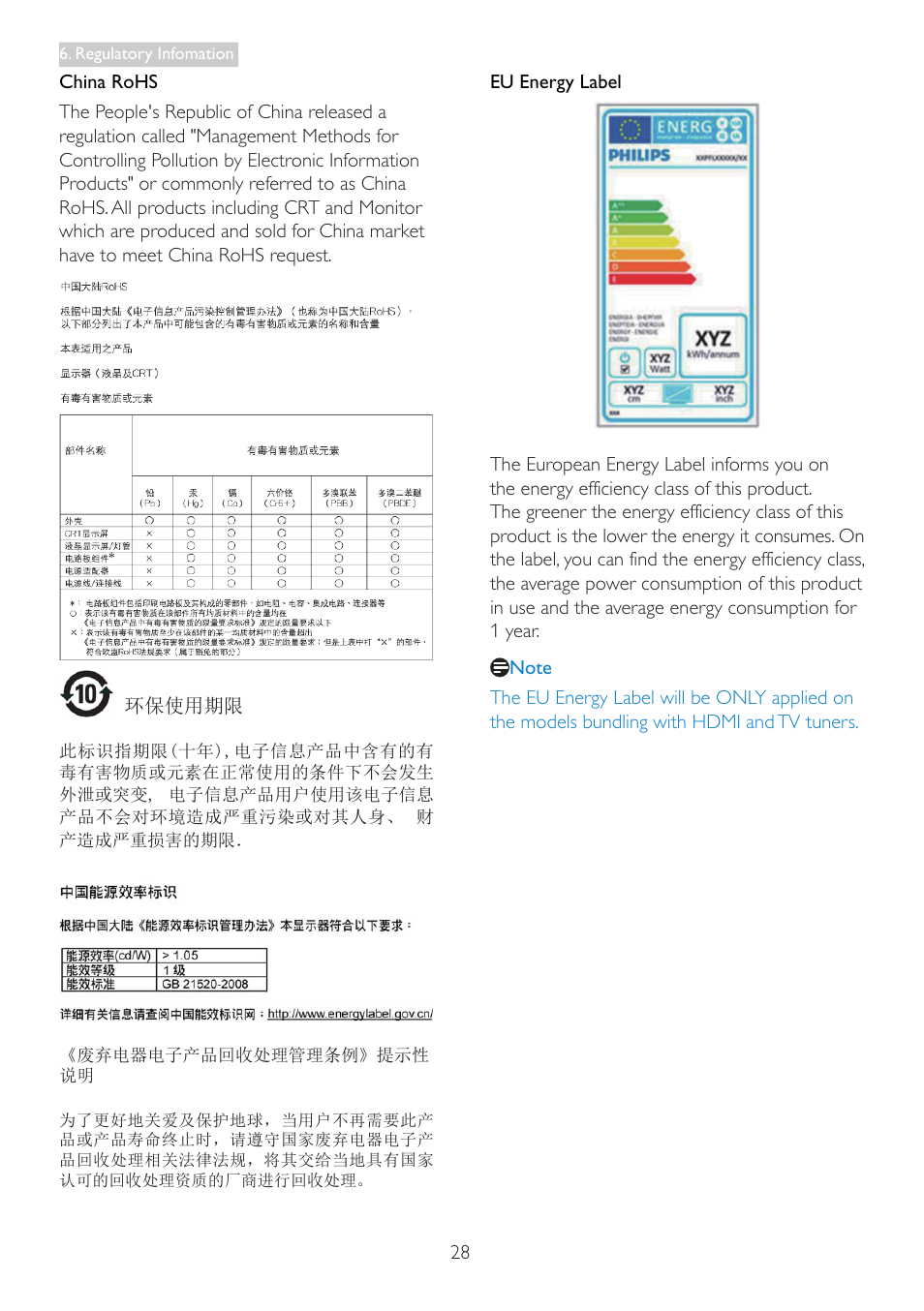 Philips 242G5DJEB-27 User Manual | Page 30 / 43
