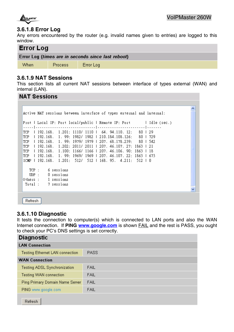 Atlantis Land A02-RAV260-W54 User Manual | Page 34 / 121