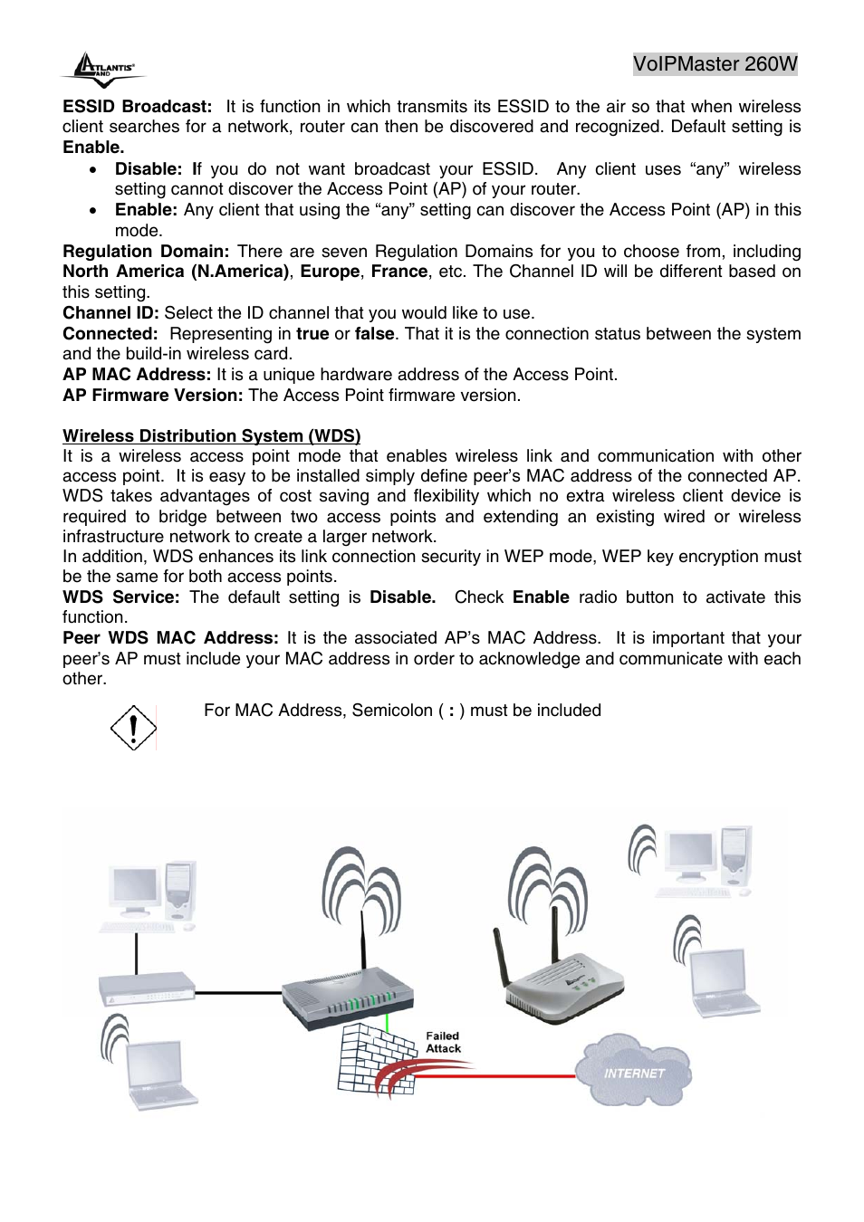 Atlantis Land A02-RAV260-W54 User Manual | Page 43 / 121