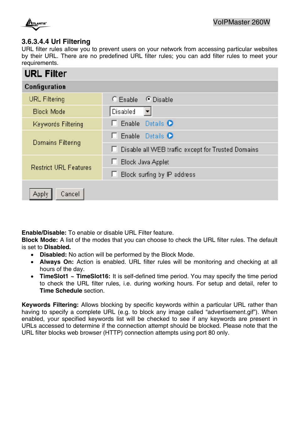 Atlantis Land A02-RAV260-W54 User Manual | Page 70 / 121