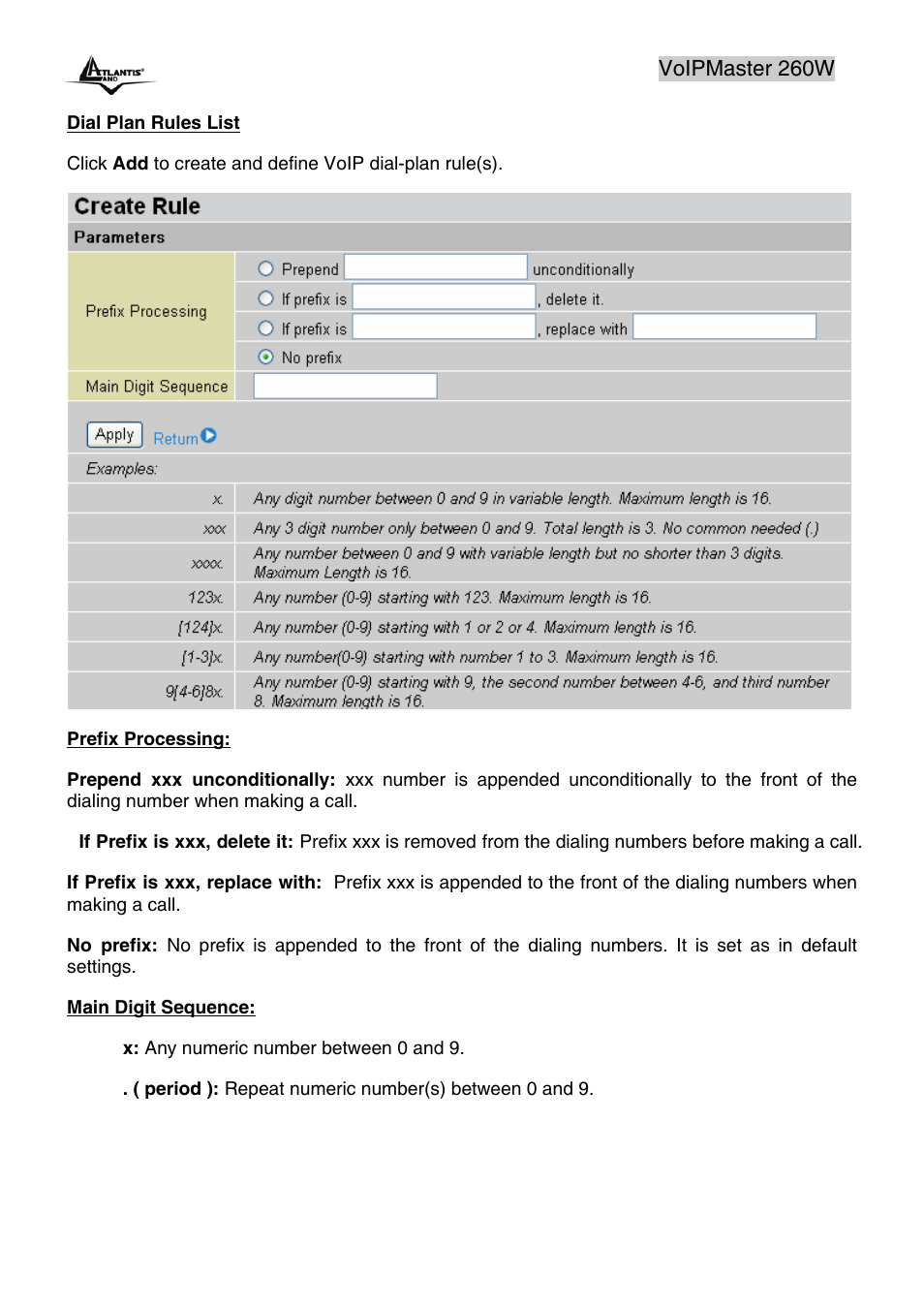 Atlantis Land A02-RAV260-W54 User Manual | Page 84 / 121