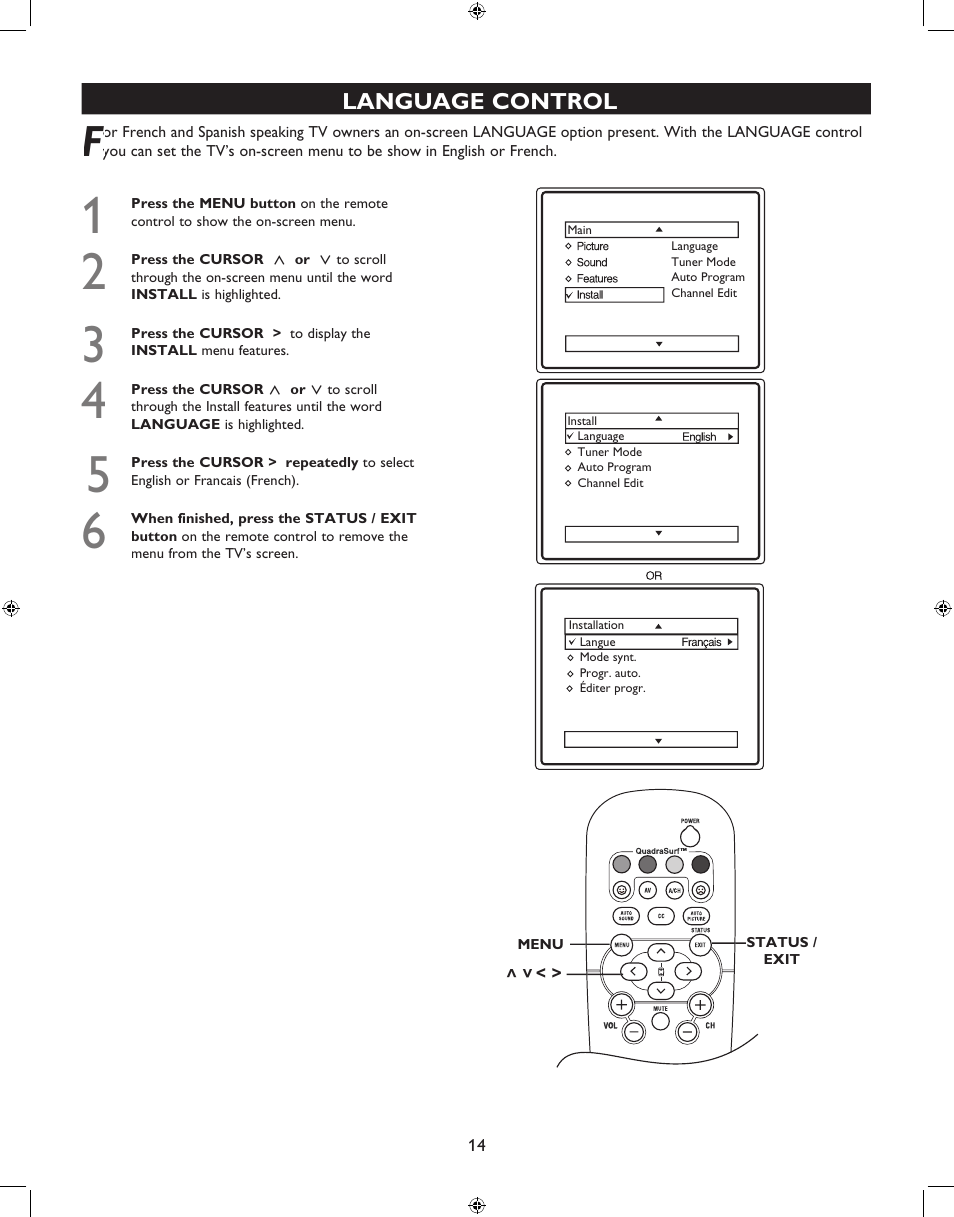 Philips 27PT6341-07 User Manual | Page 14 / 39