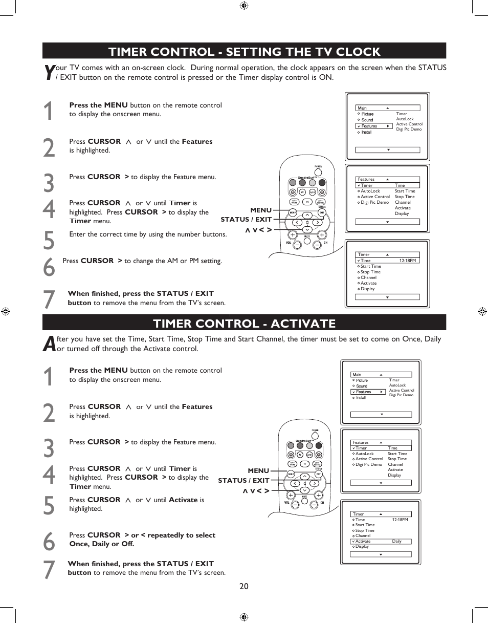 Philips 27PT6341-07 User Manual | Page 20 / 39