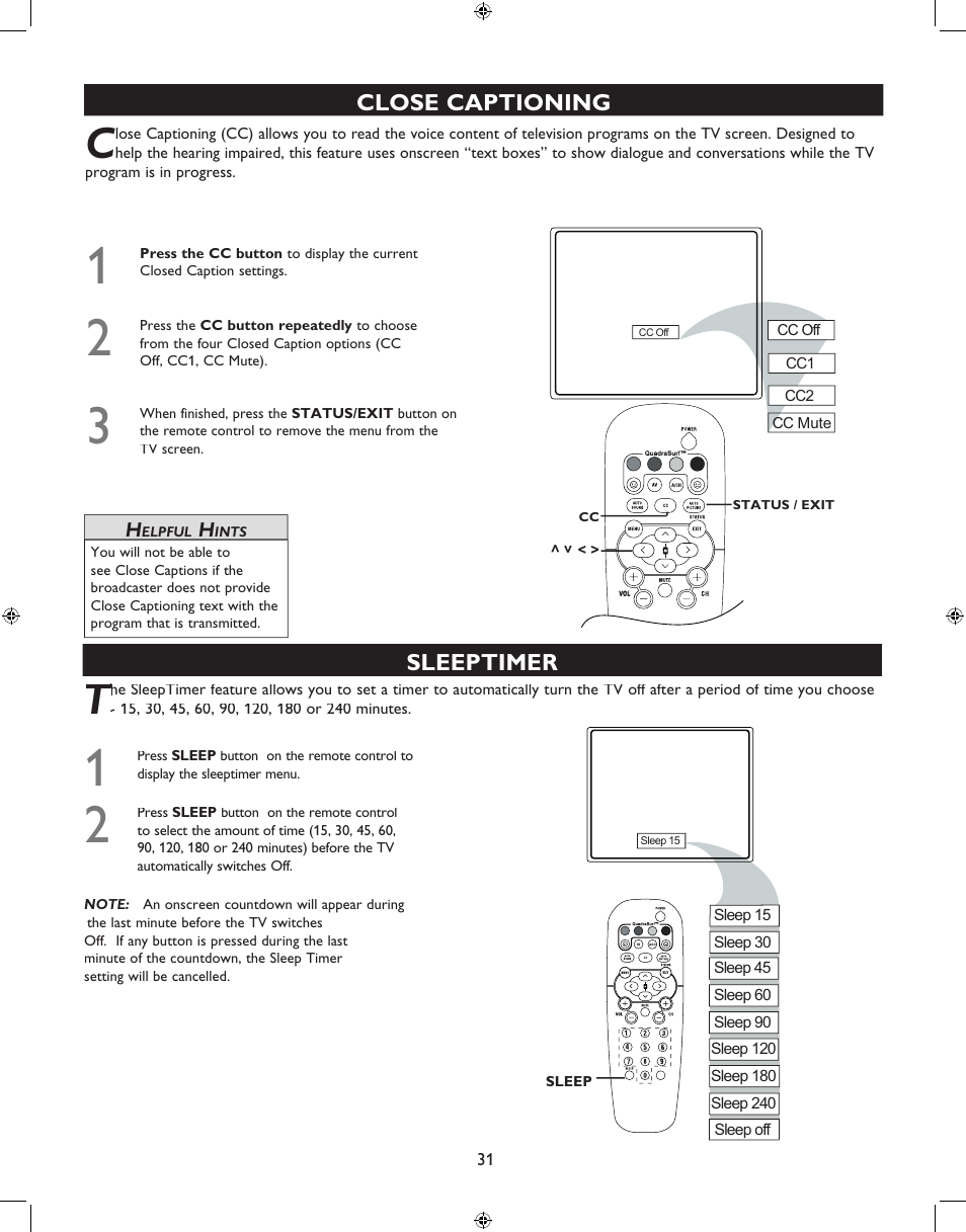 Philips 27PT6341-07 User Manual | Page 31 / 39