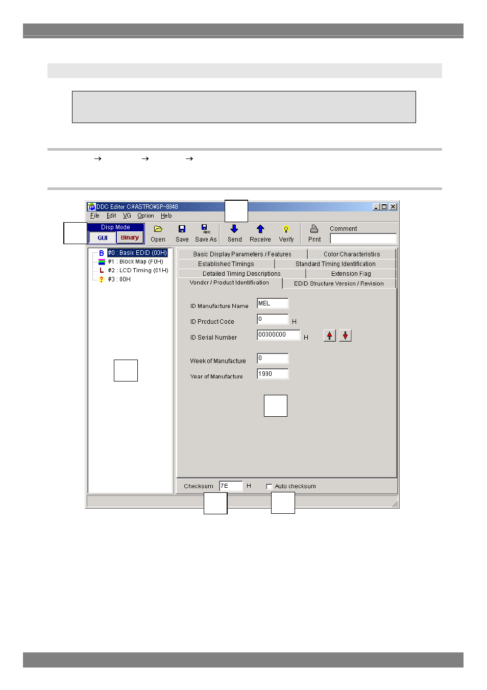 Creating and editing the ddc data, Startup method, Window screen and description | Astro Design PORTABLE SIGNAL GENERATOR PROGRAMMING SOFTWARE SP-8848 User Manual | Page 100 / 127