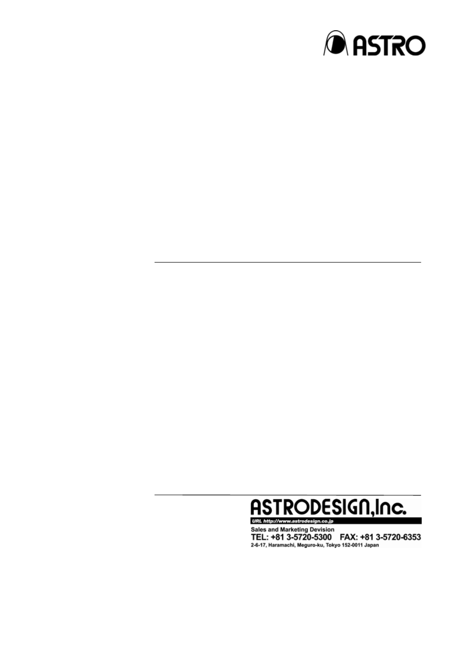 Notice, Sp-8848 | Astro Design PORTABLE SIGNAL GENERATOR PROGRAMMING SOFTWARE SP-8848 User Manual | Page 127 / 127
