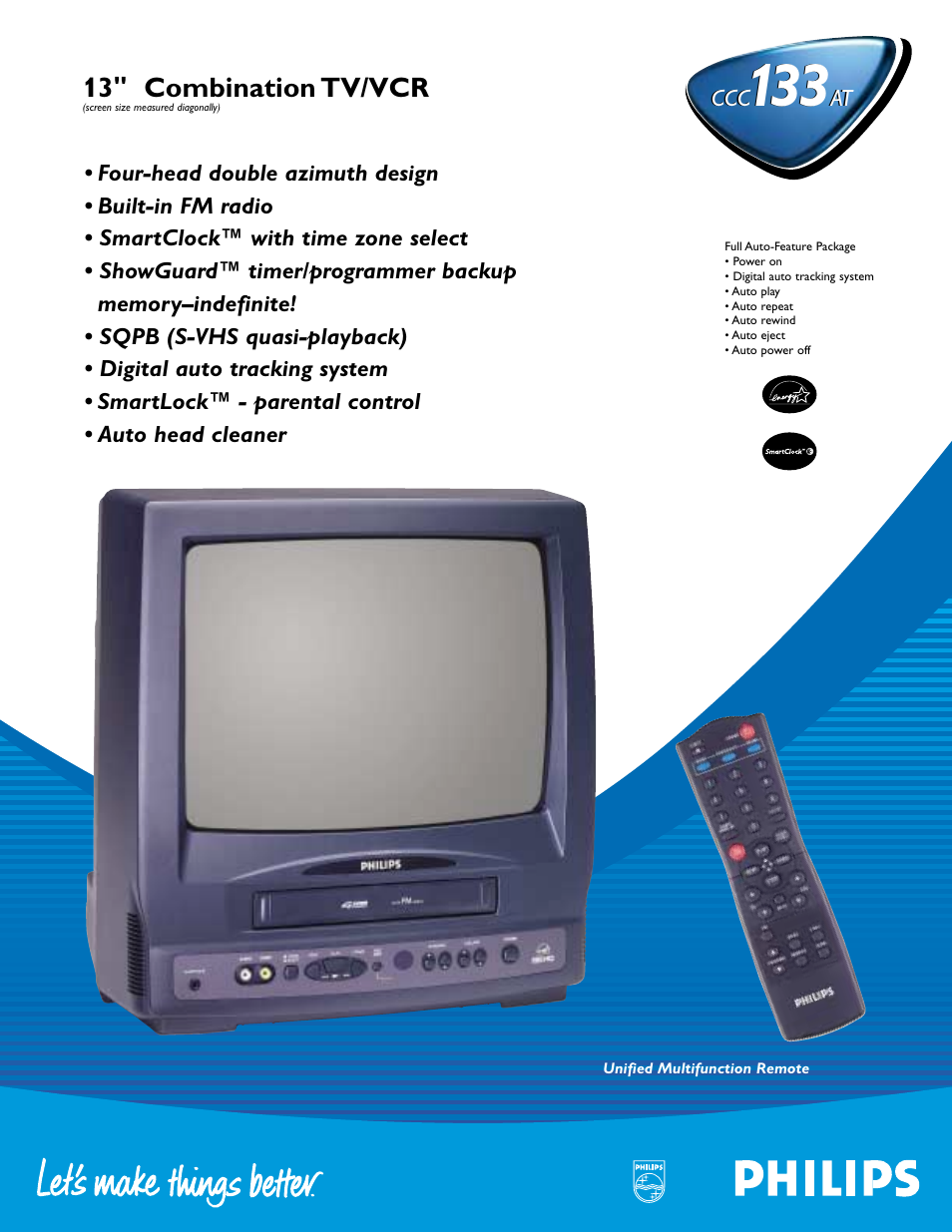 Philips CCC133AT99 User Manual | 2 pages