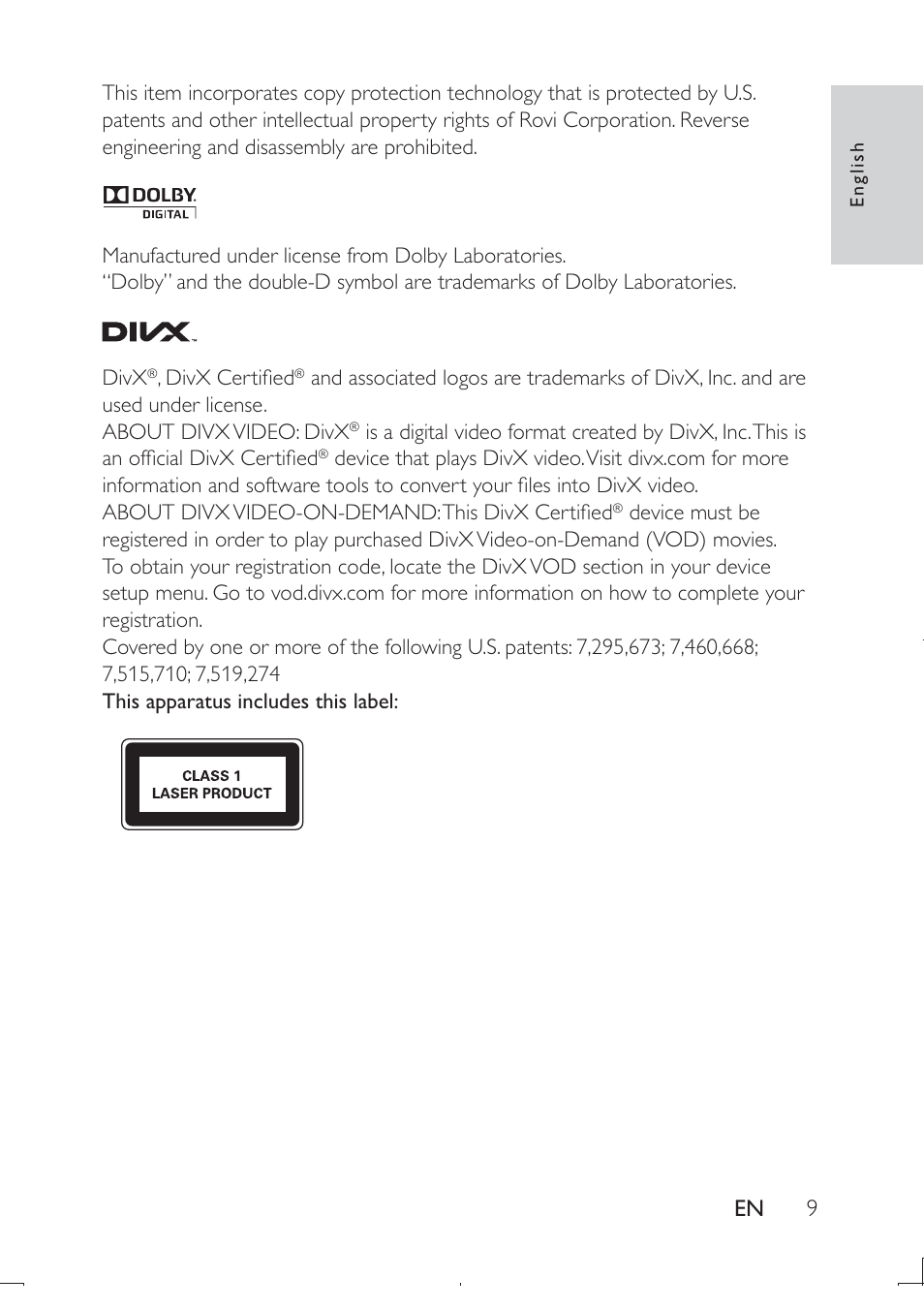 Philips PD9003-12 User Manual | Page 8 / 32