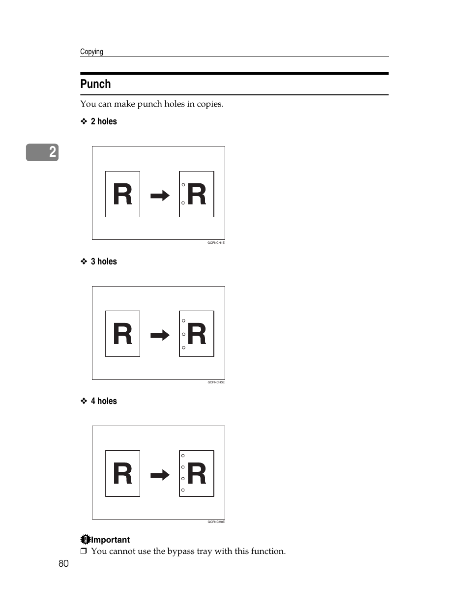 Punch, E p.80 “punch | Aristokraft LD425C User Manual | Page 102 / 206
