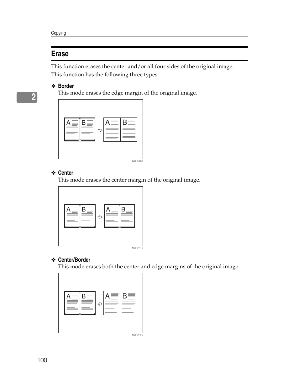 Erase | Aristokraft LD425C User Manual | Page 122 / 206