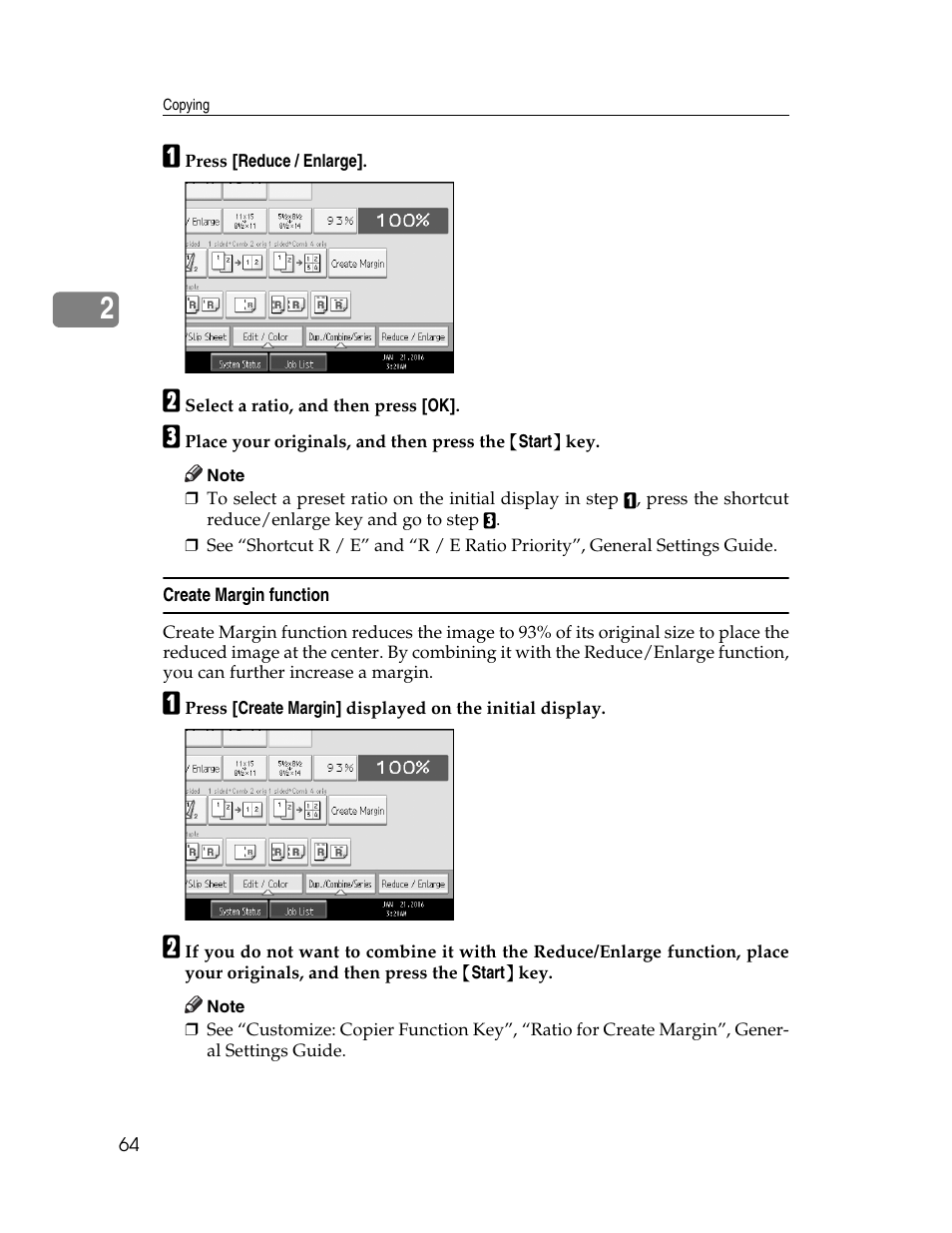 Create margin function | Aristokraft LD425C User Manual | Page 86 / 206