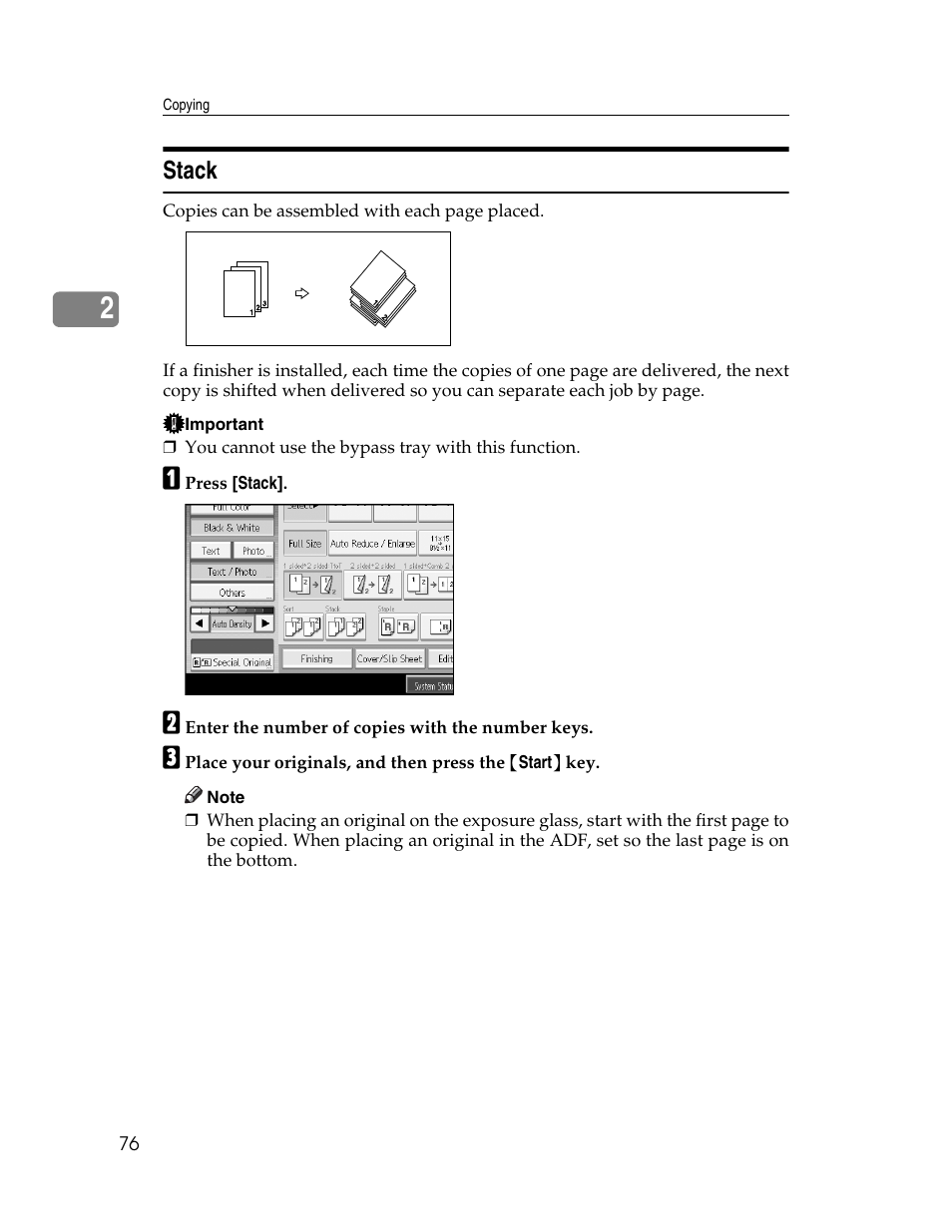 Stack | Aristokraft LD425C User Manual | Page 98 / 206