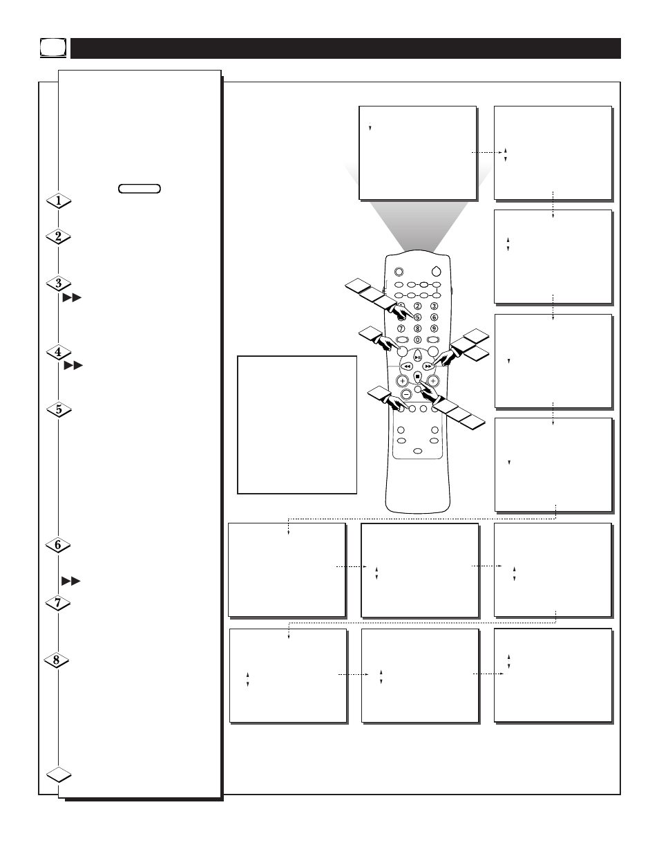 Sing, Mart, Etting up the | Ccess | Philips TP3297B User Manual | Page 14 / 56
