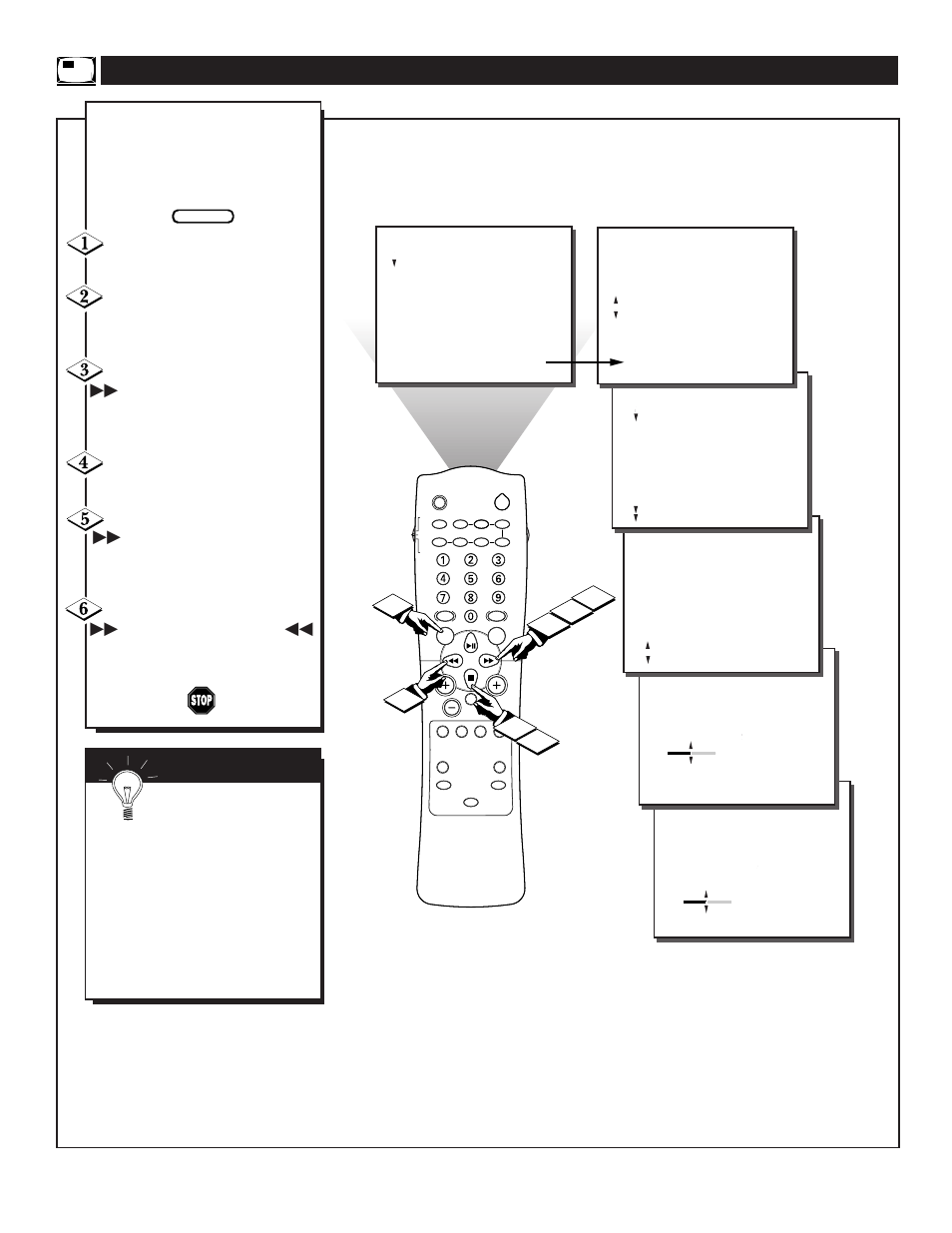 Pip c, Djusting the, Olor and | Philips TP3297B User Manual | Page 48 / 56