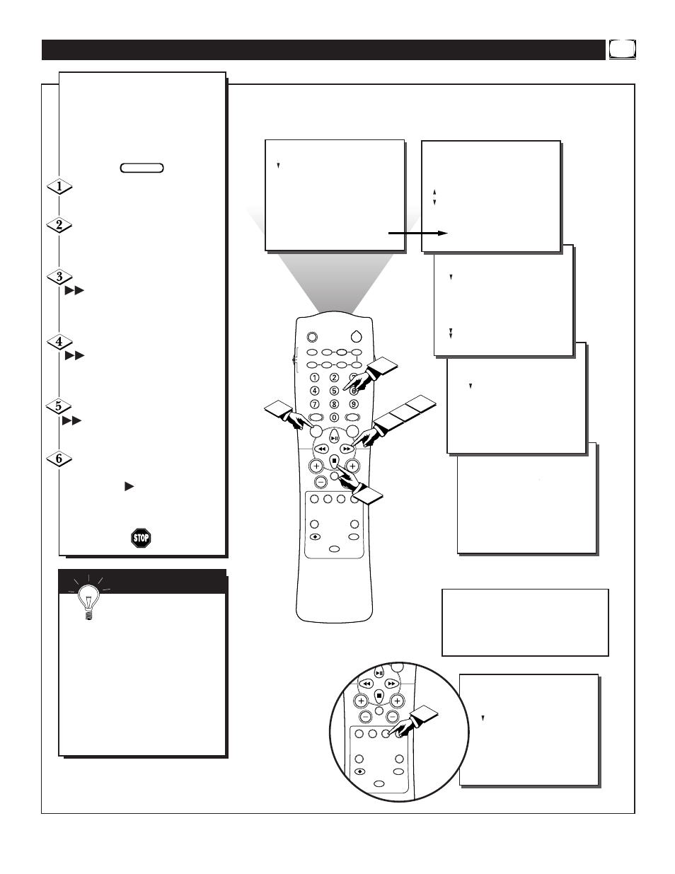 Etting the, Lock | Philips TP3297B User Manual | Page 7 / 56