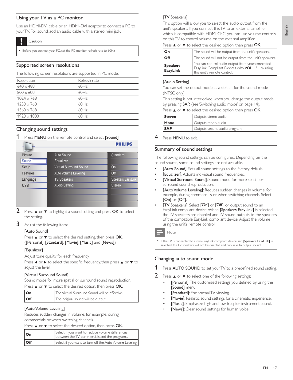 Philips 46PFL3706-F7 User Manual | Page 18 / 36