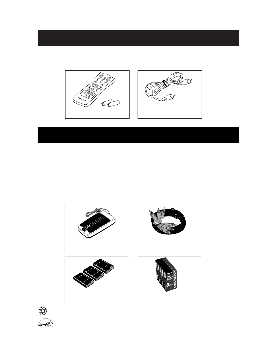 Upplied, Ccessories, Ptional | Philips VR620CAT99 User Manual | Page 51 / 51