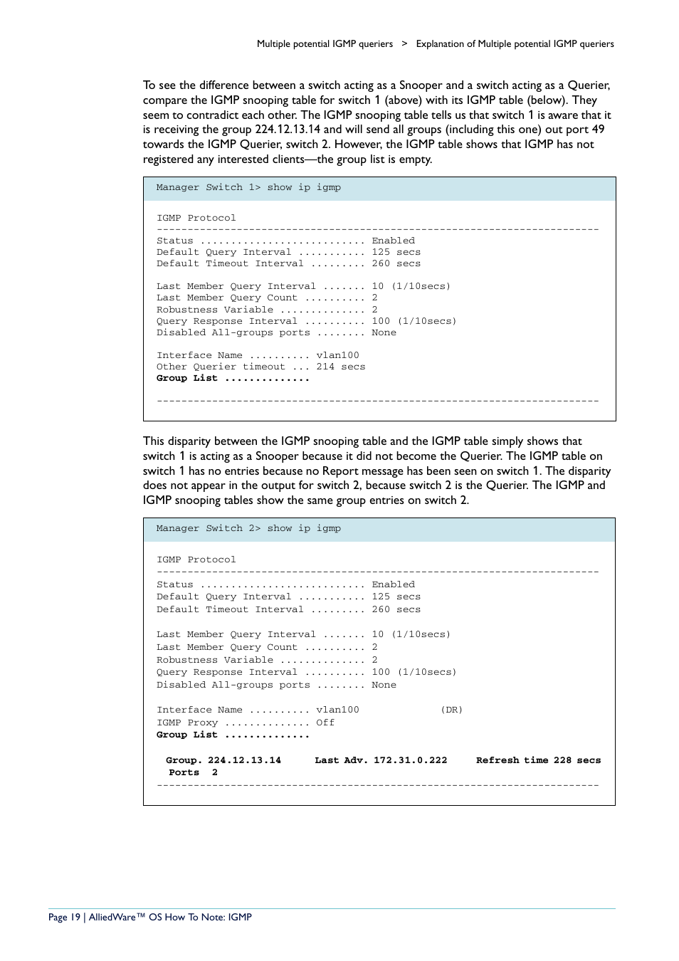 Allied Telesis AR400 User Manual | Page 19 / 110