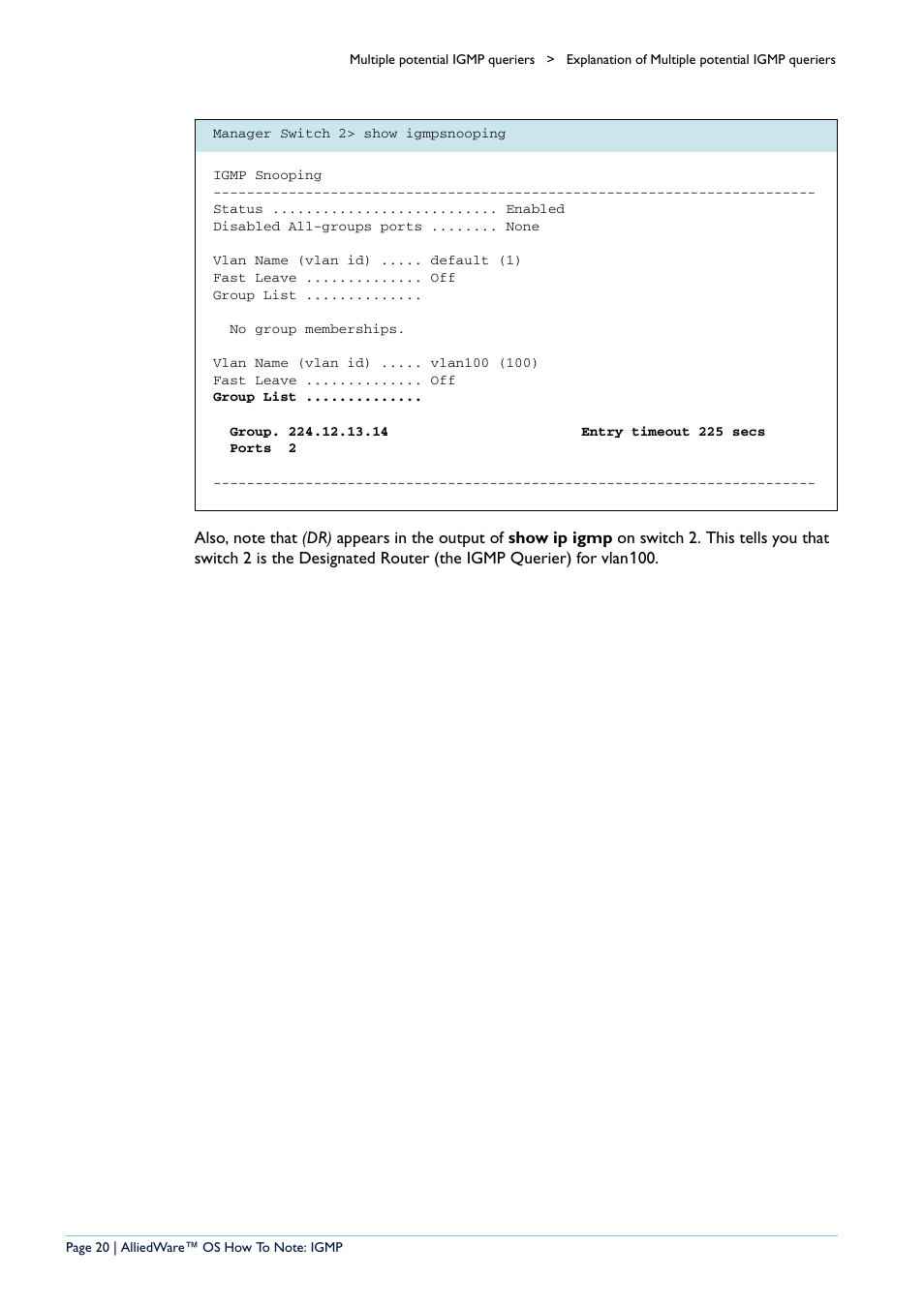 Allied Telesis AR400 User Manual | Page 20 / 110