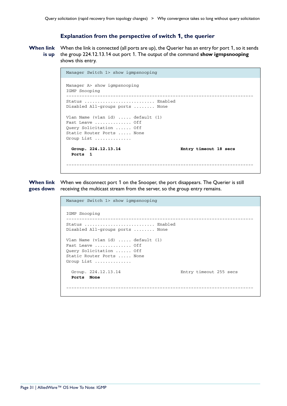 Allied Telesis AR400 User Manual | Page 31 / 110