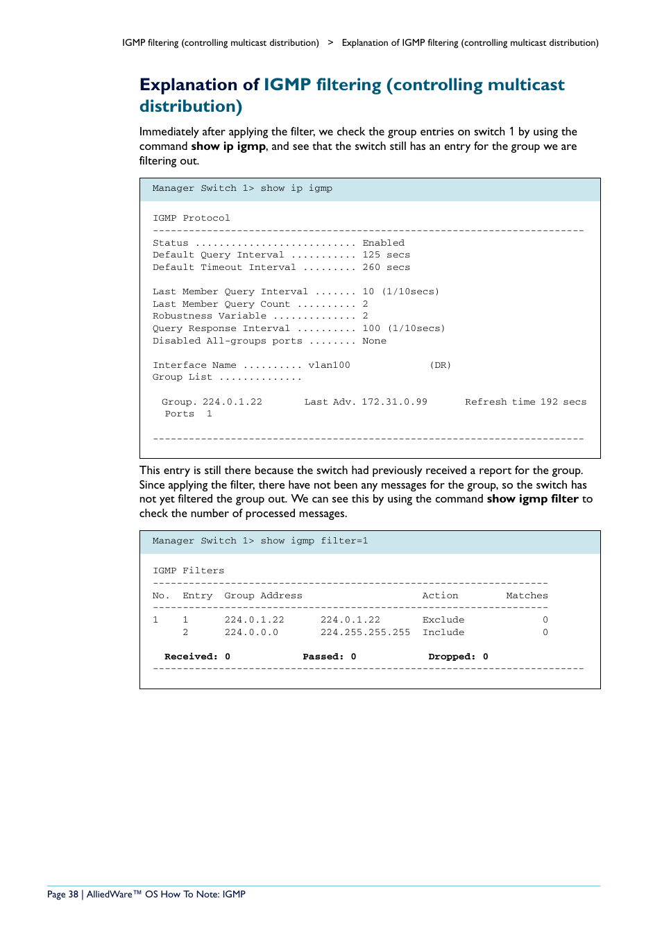 Allied Telesis AR400 User Manual | Page 38 / 110