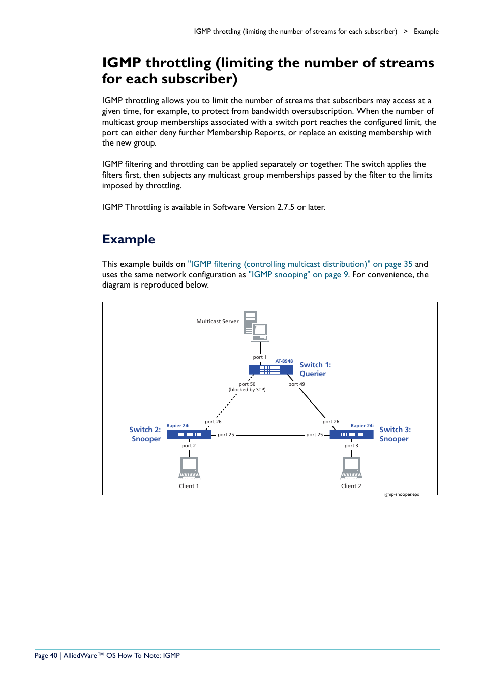 Example | Allied Telesis AR400 User Manual | Page 40 / 110