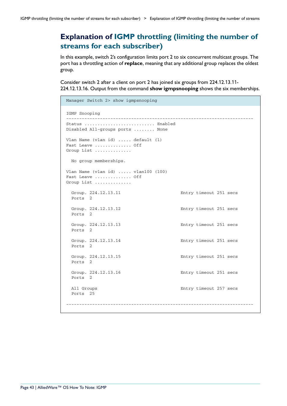 Allied Telesis AR400 User Manual | Page 43 / 110